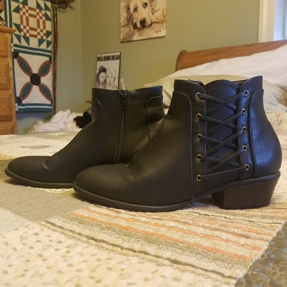 Black Booties - Picture 2 of 2